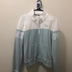 Victoria's Secret PINK White Sweatshirt